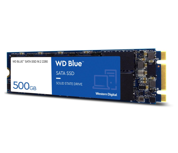 Sandisk 500GB M.2 SATA SSD Blue - 380307 - zdjęcie 2